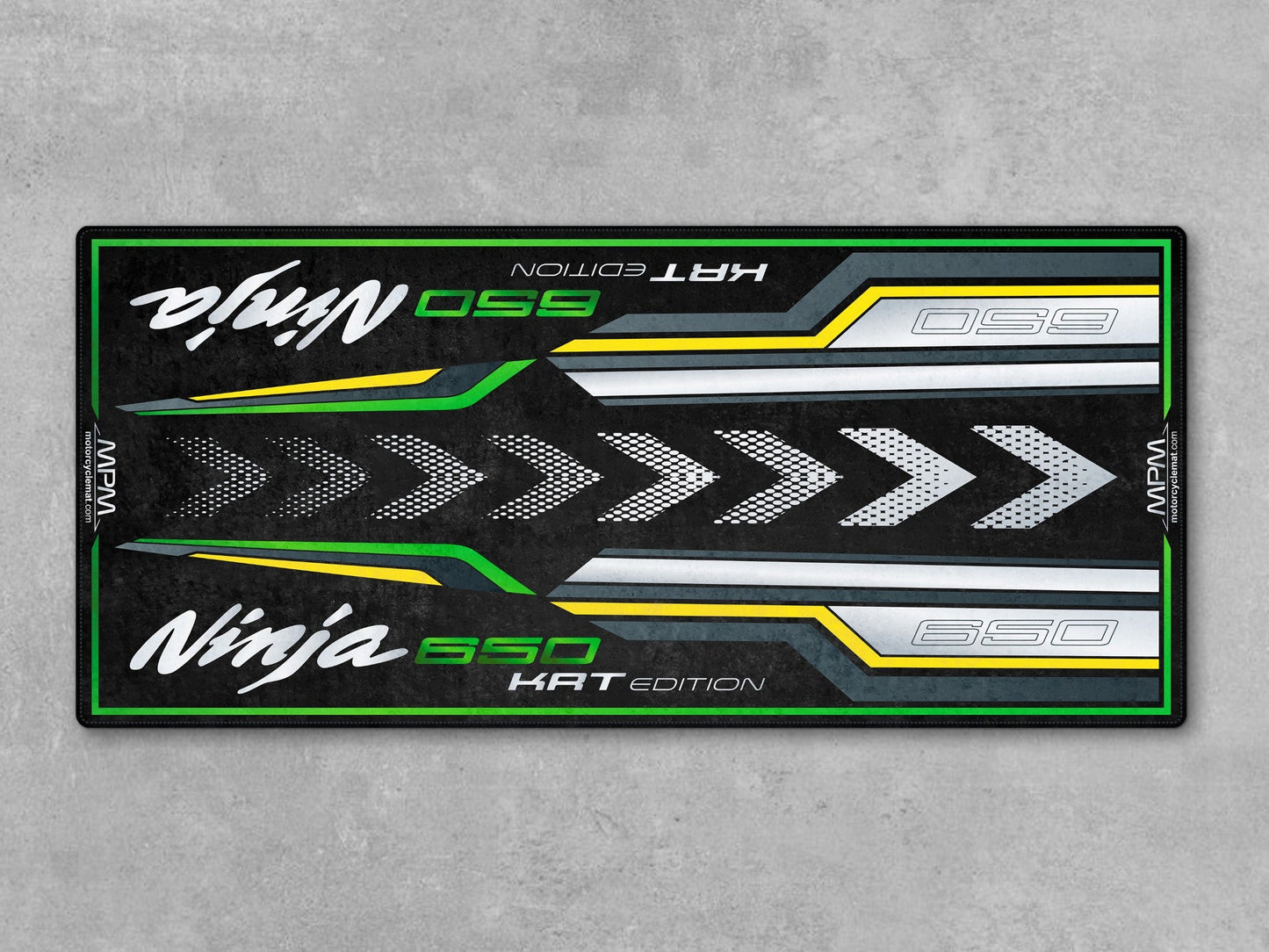 MPM Motorcycle Mat for Kawasaki Ninja 650 KRT Edition - MM7389