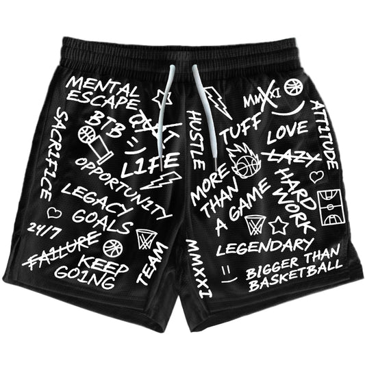 Emotions - Shorts - Black