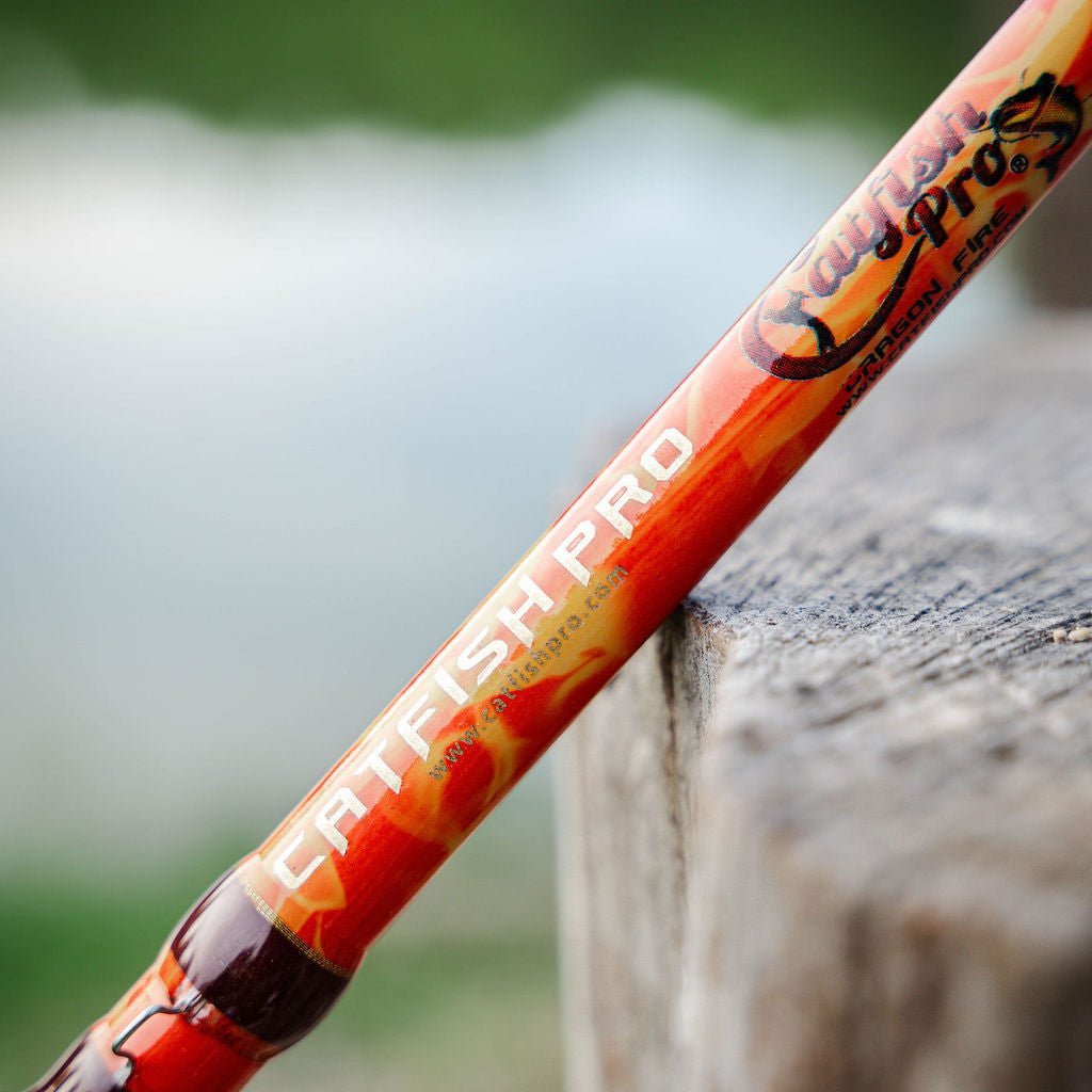 Orange Dragon Fire Casting Glow Rod