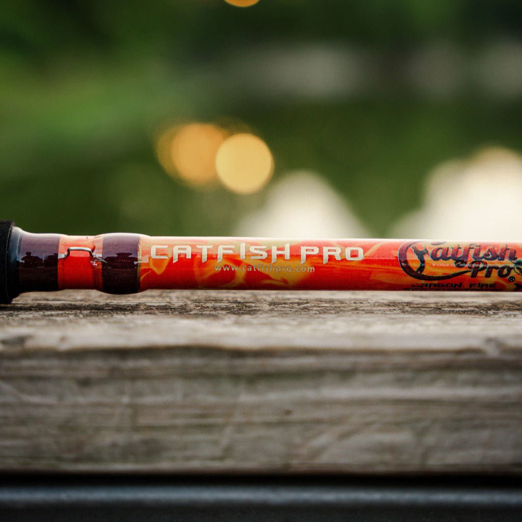 Orange Dragon Fire Casting Glow Rod