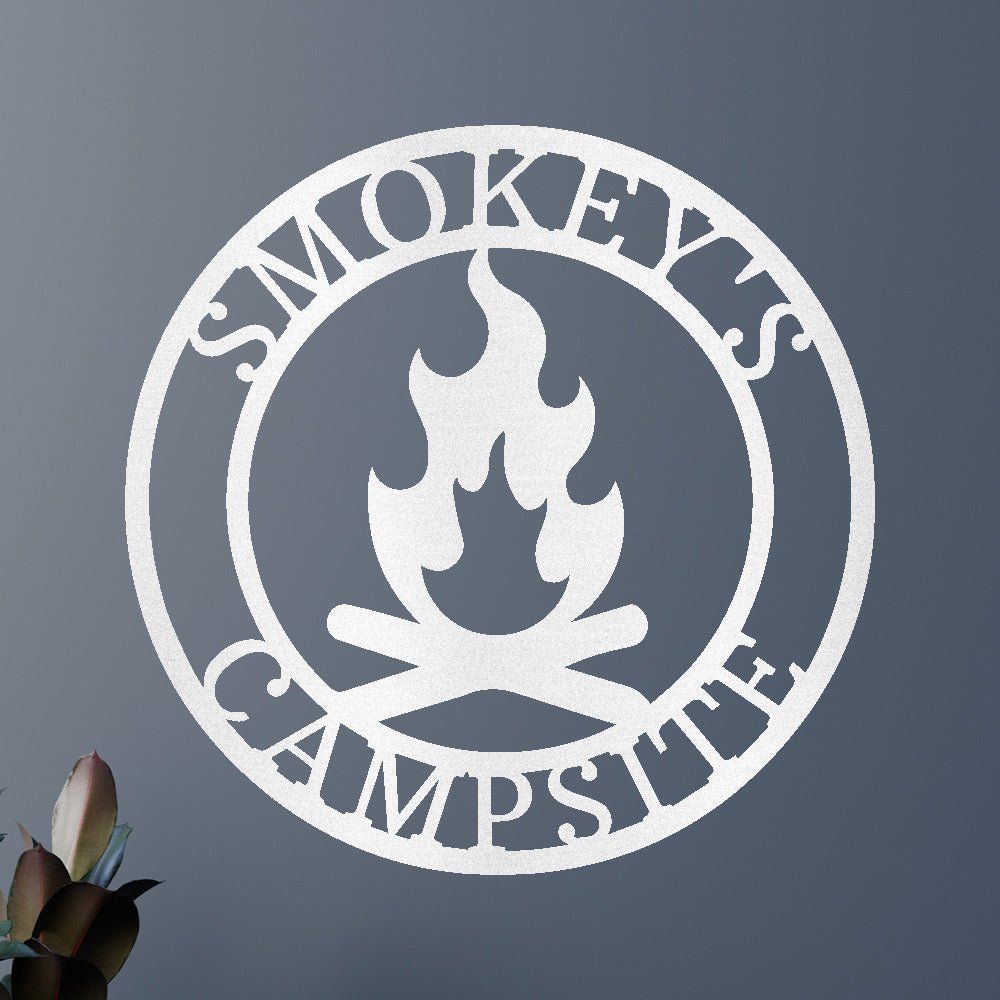 Campfire Personalized Gifts - Custom Metal Sign