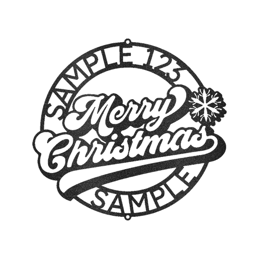 Christmas Ring Personalized Gifts - Custom Metal Sign