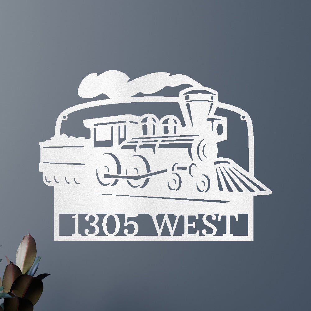 Coal Train Personalized Gifts - Custom Metal Sign