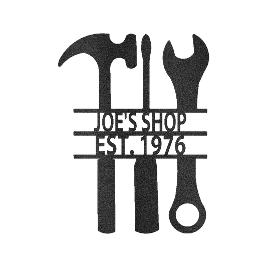 Garage Sign - Custom Metal Sign, Mechanic Gift, Christmas Gift