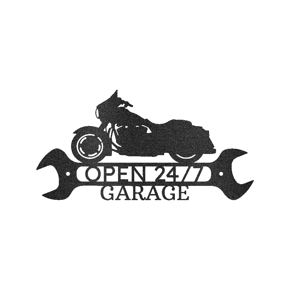 Garage Sign - Custom Metal Sign, Christmas Gift