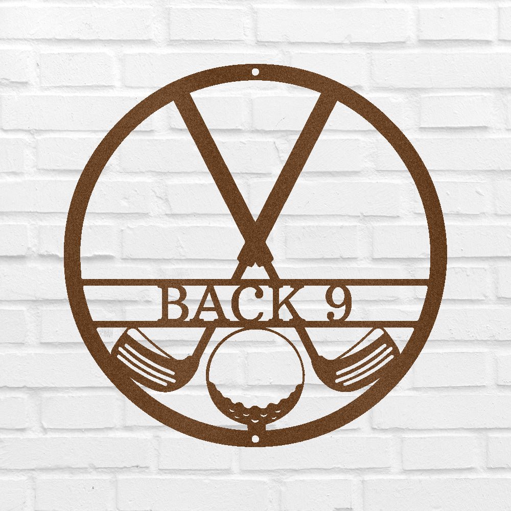 Golf Club Personalized Gifts - Custom Metal Sign
