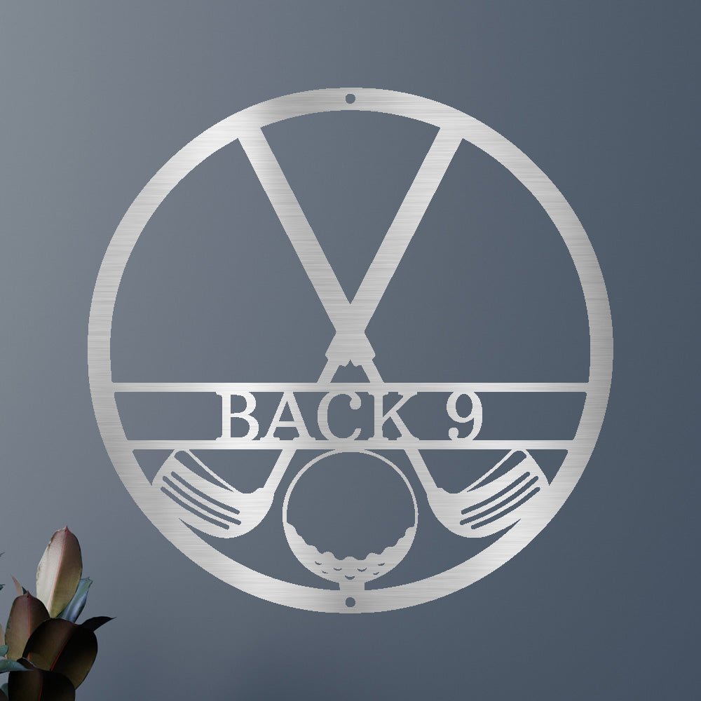 Golf Club Personalized Gifts - Custom Metal Sign