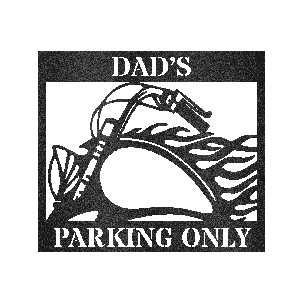 Hog Parking Personalized Gifts - Custom Metal Sign