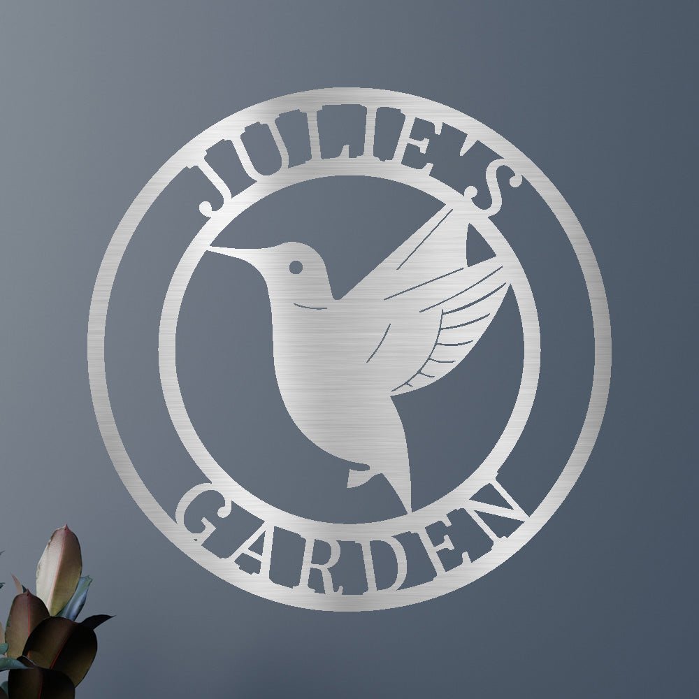 Humming Bird Personalized Gifts - Custom Metal Sign