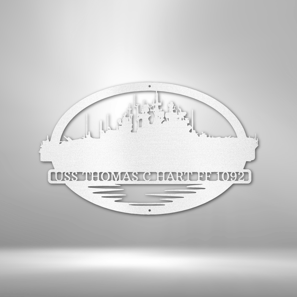 Battleship Navy SEALs Veteran - Custom Metal Sign