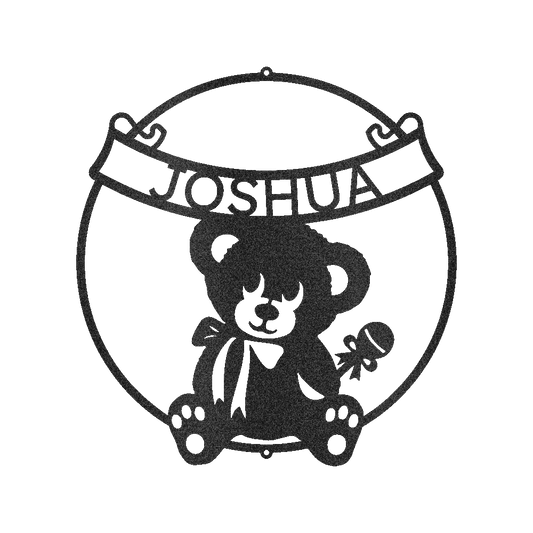 Newborn Baby Gift - Custom Metal Sign, Christmas Gift