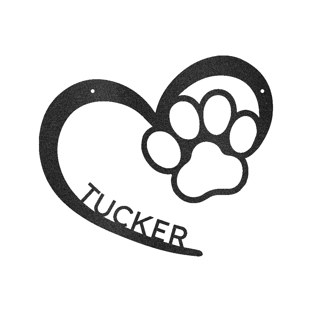 Puppy Lovers Sign - Custom Metal Sign, Gift for Dog Lovers