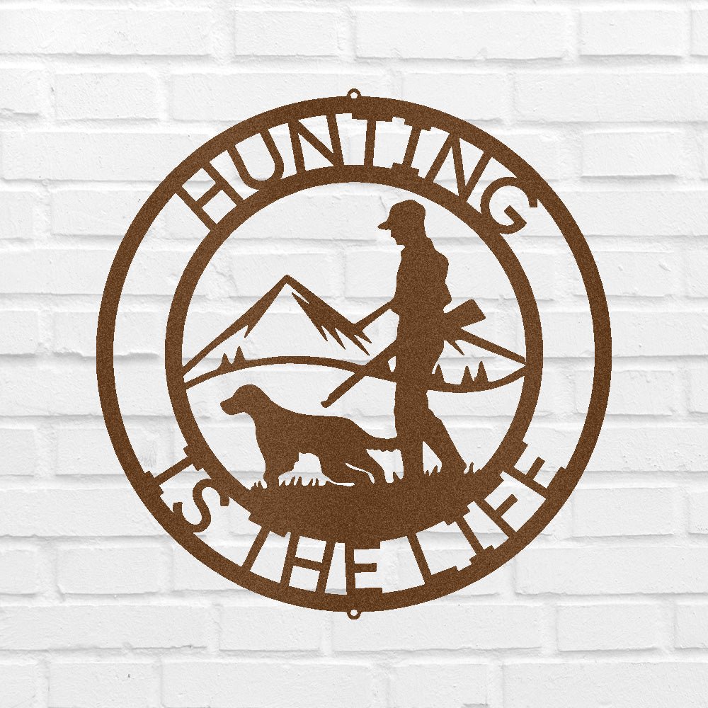 The Hunter Personalized Gifts - Custom Metal Sign