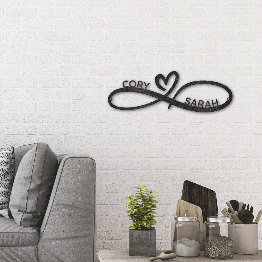 Wedding Gift Couples Personalized Gifts - Custom Metal Sign