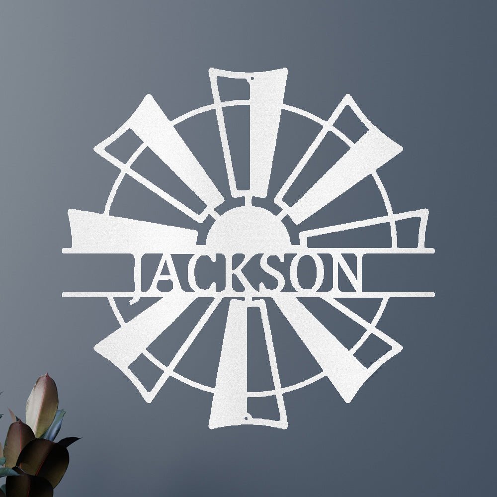 Windmill Personalized Gifts - Custom Metal Sign