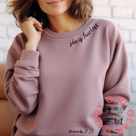Proverbs 31:25 CREWNECK