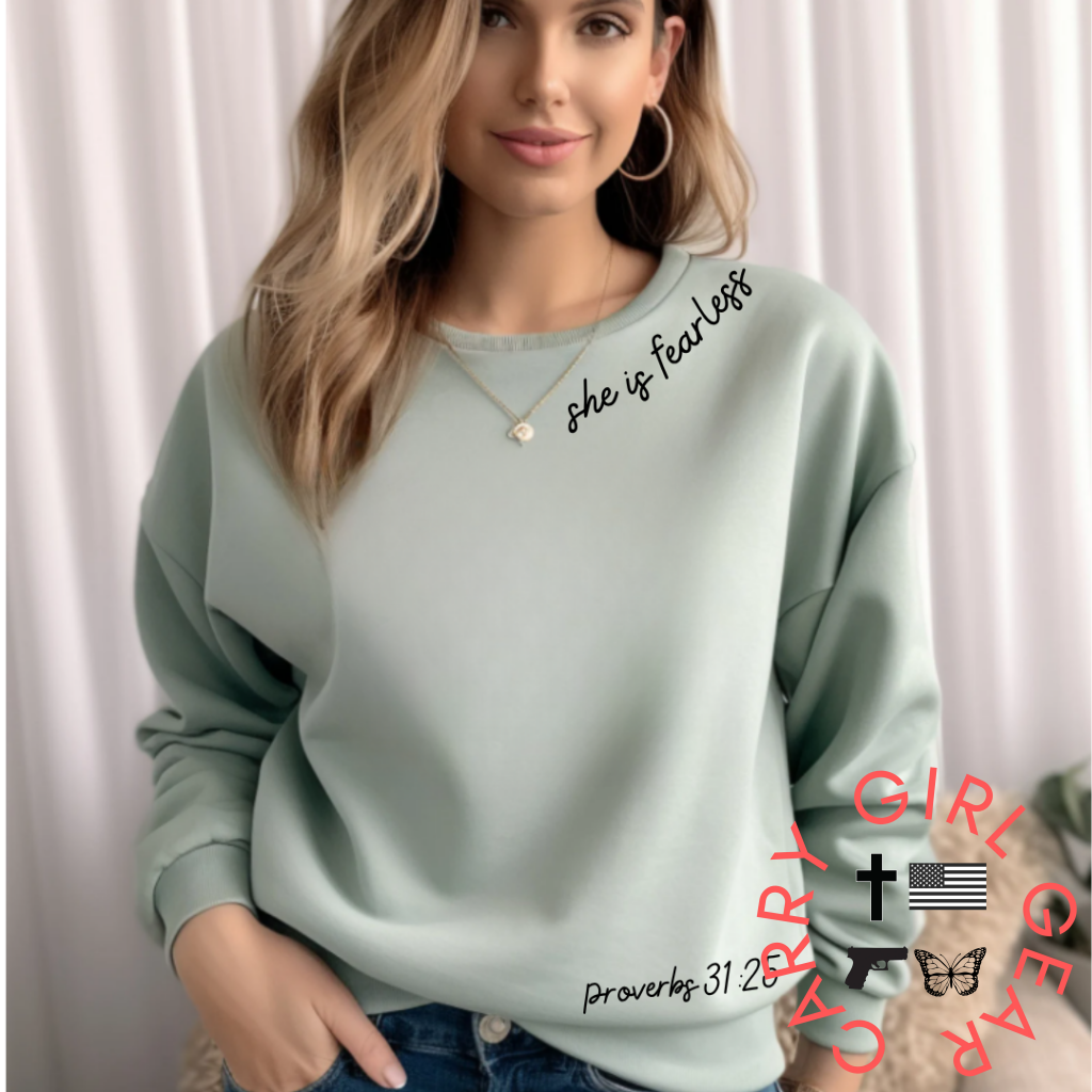 Proverbs 31:25 CREWNECK