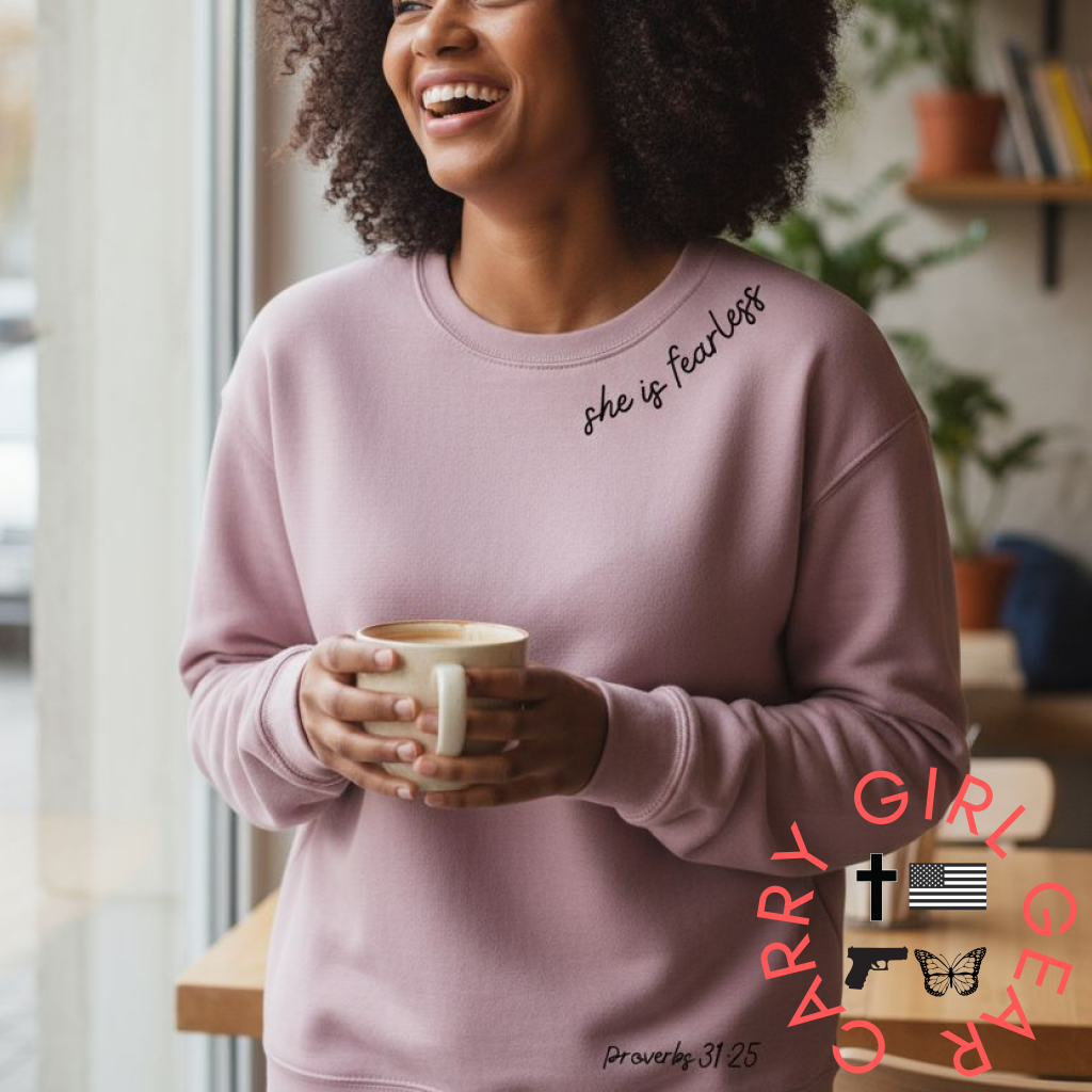 Proverbs 31:25 CREWNECK