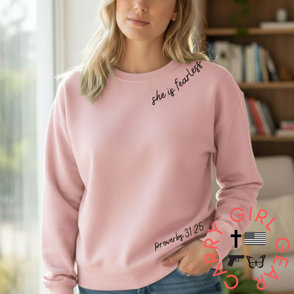 Proverbs 31:25 CREWNECK