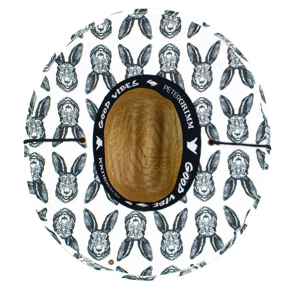 Peter Grimm Rabbit - Rye Straw Lifeguard Hat