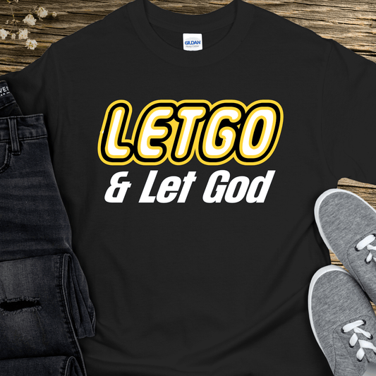 Recovery T-Shirt | Inspiring Sobriety |  "Letgo" and Let God