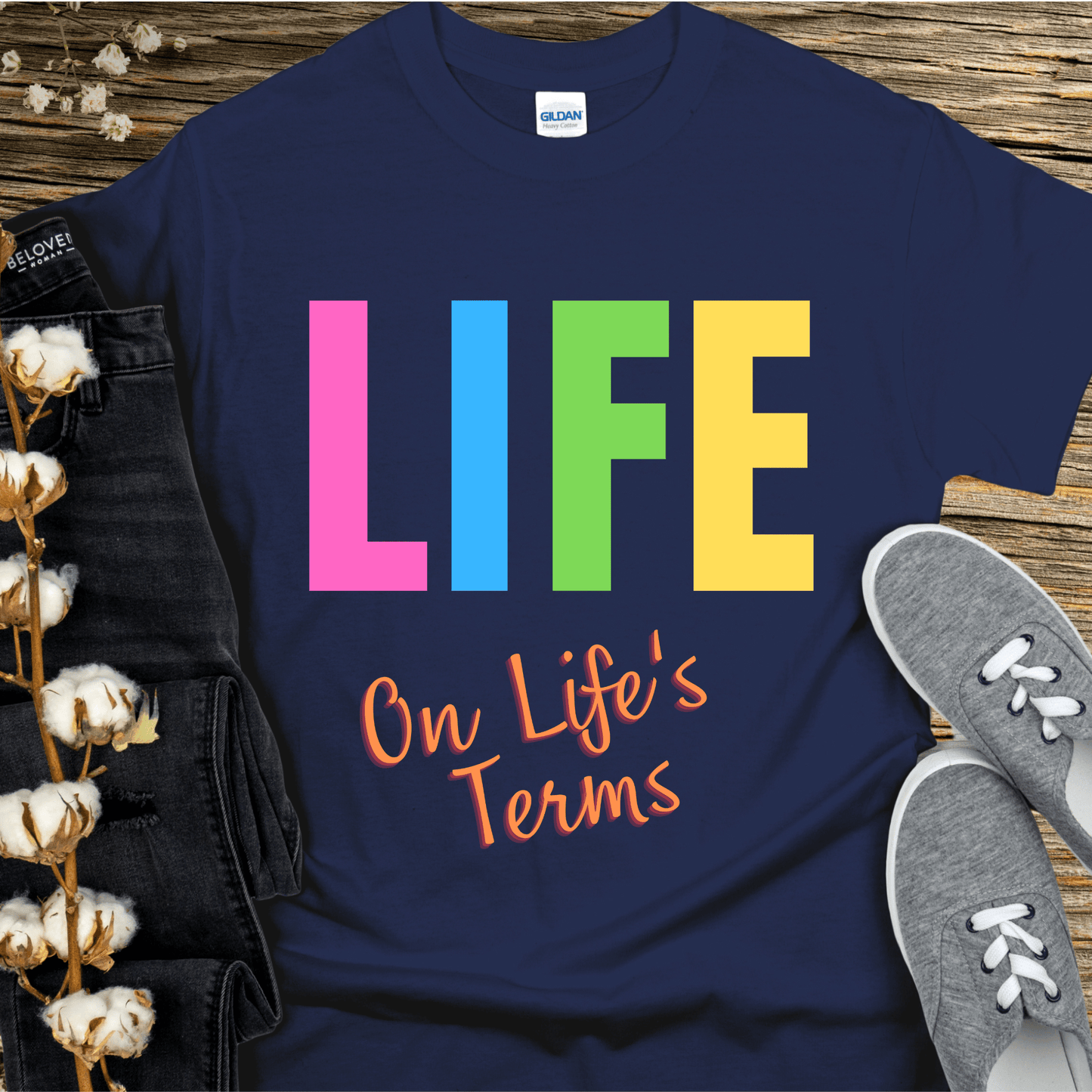 Recovery T-Shirt | Inspiring Sobriety | Life on Life's Terms