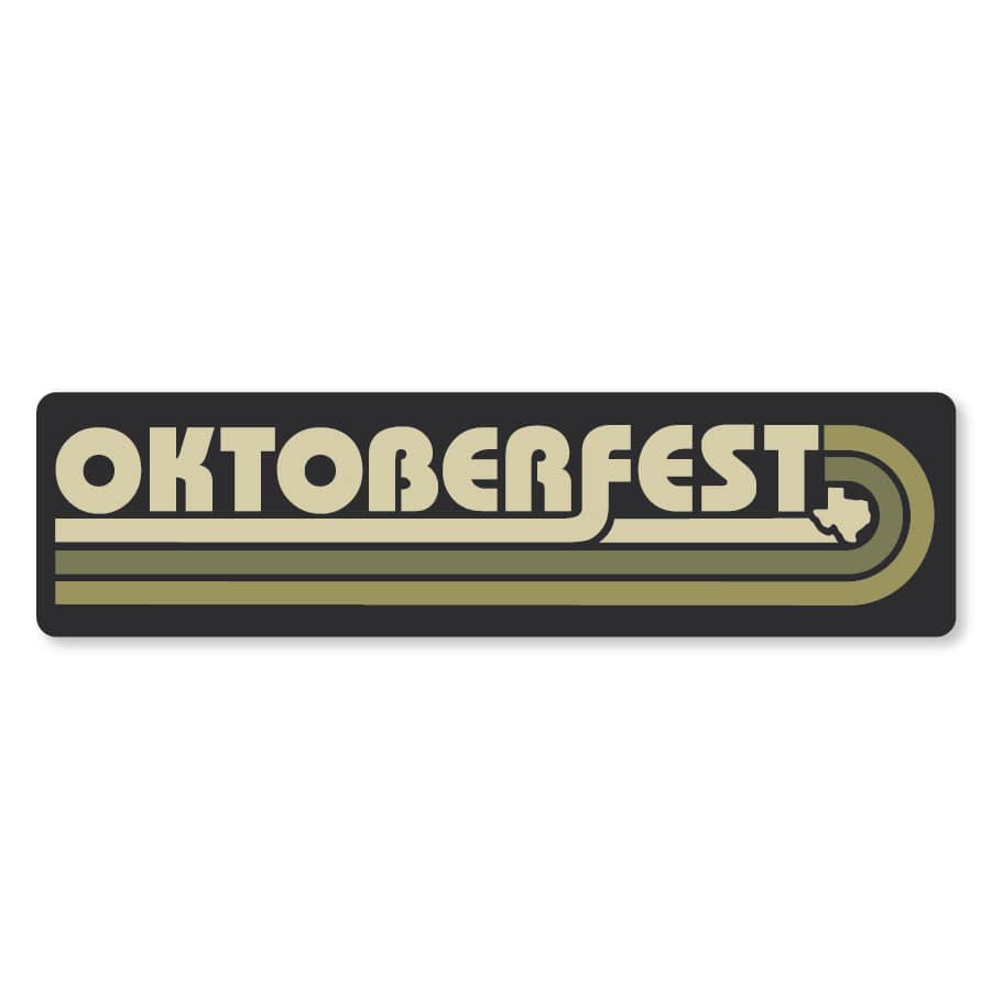 Oktoberfest Texas Sticker