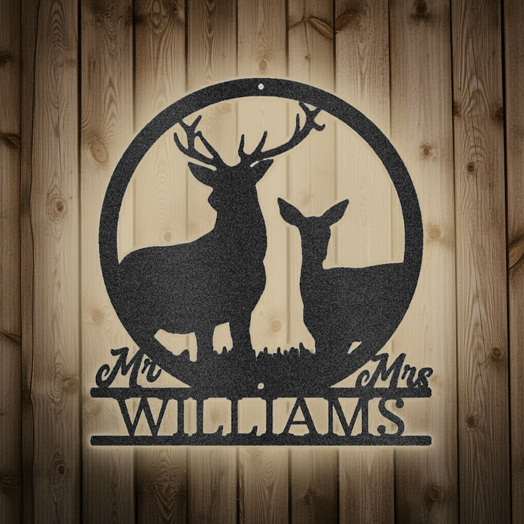 Anniversary Gift Personalized Gifts - Custom Metal Sign, Housewarming Gift