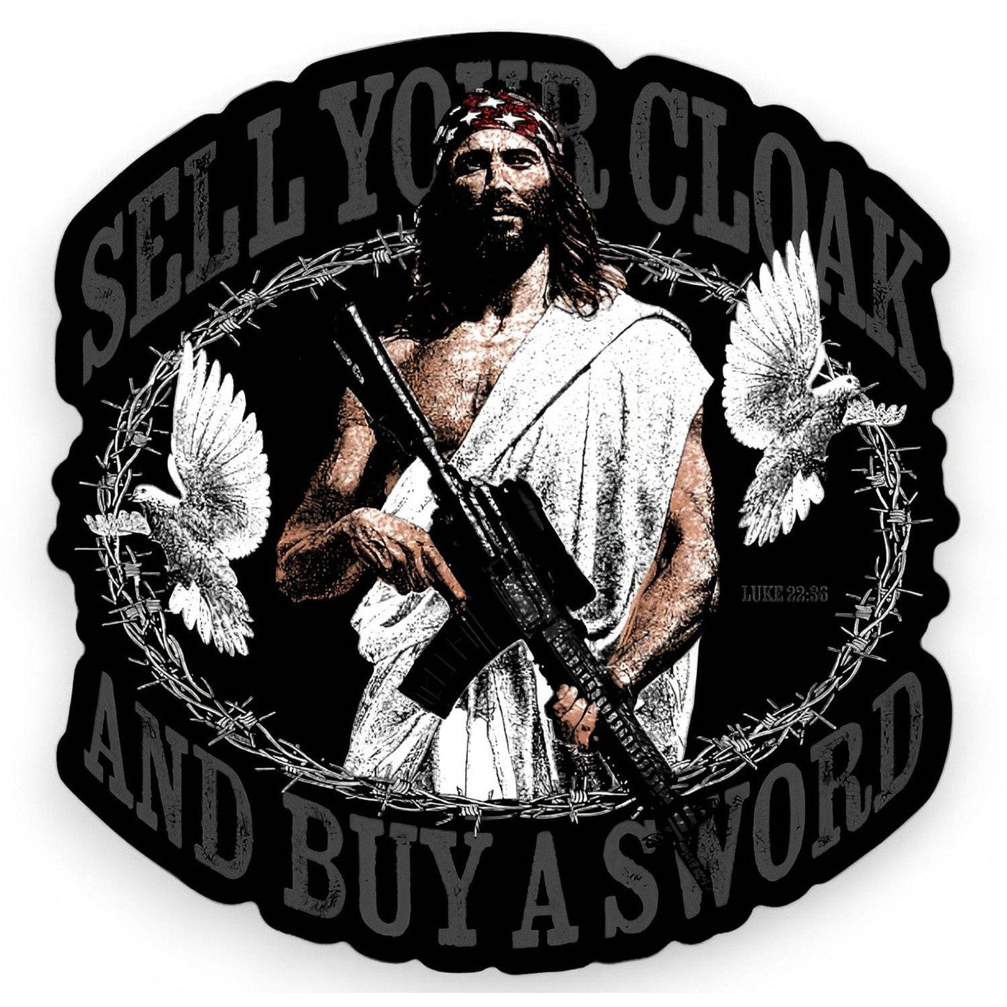 Sell Your Cloak and Buy A Sword Decal Sticker