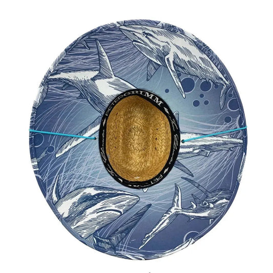 Peter Grimm Shark - Straw Lifeguard Hat