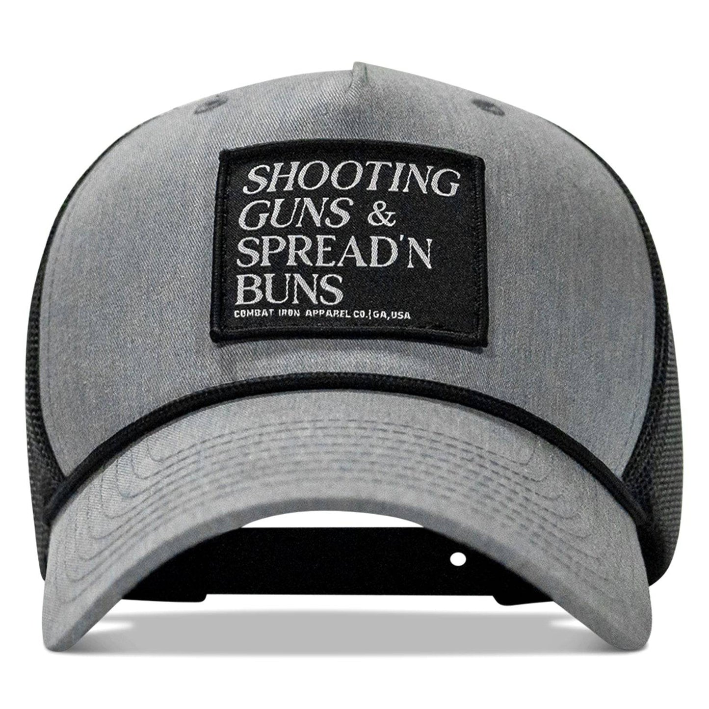 Shooting Guns & Spread'n Buns Patch Rope Snapback Hat