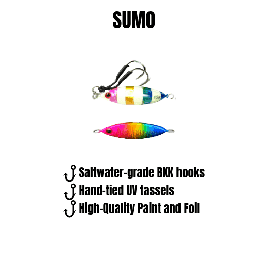Submission Jigs - Micro Sumo and Mercenary - Slow Pitch Jigs - 4 Packs