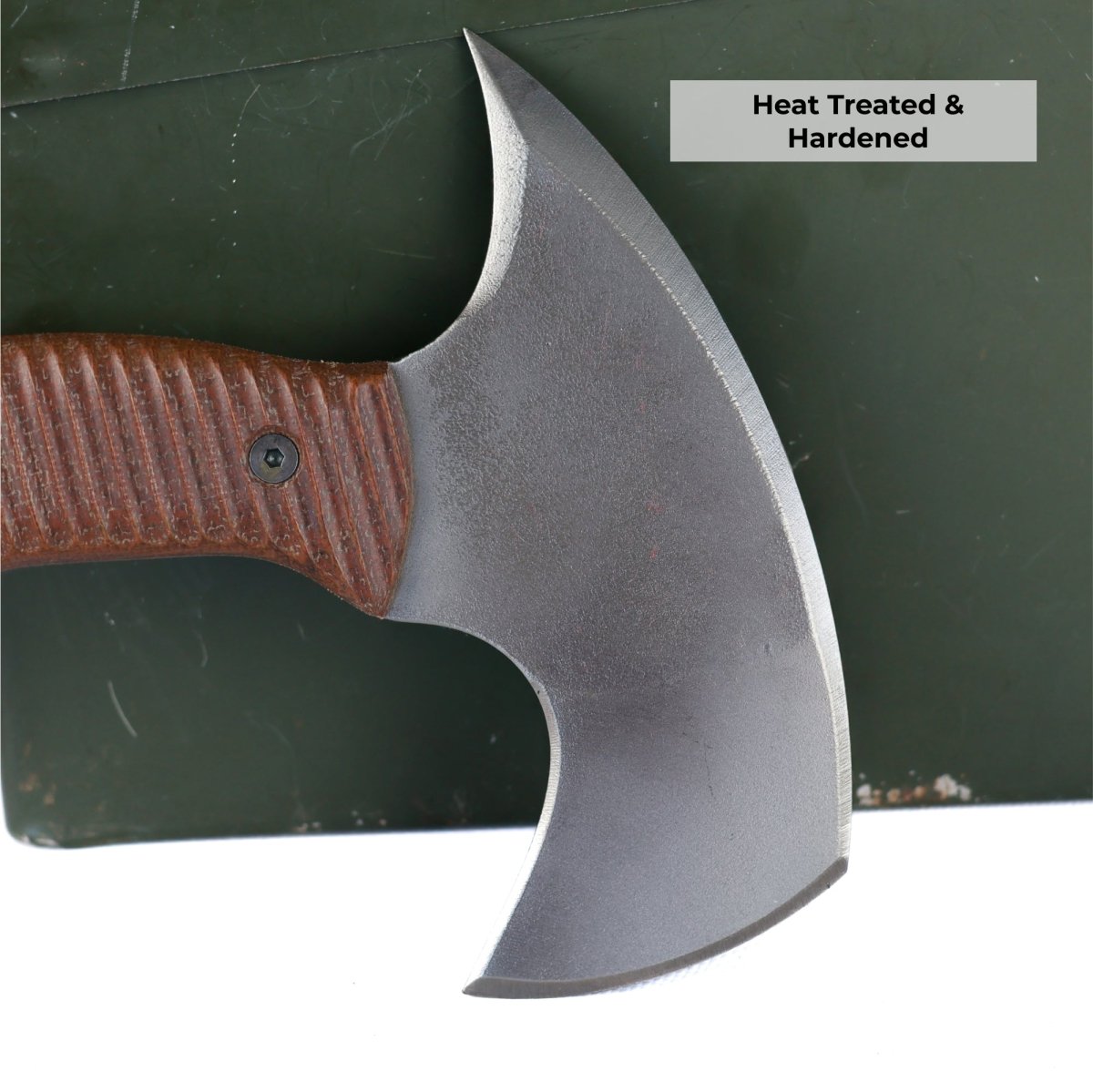 Tactical tomahawk "Wendigo" with polymer composite handle