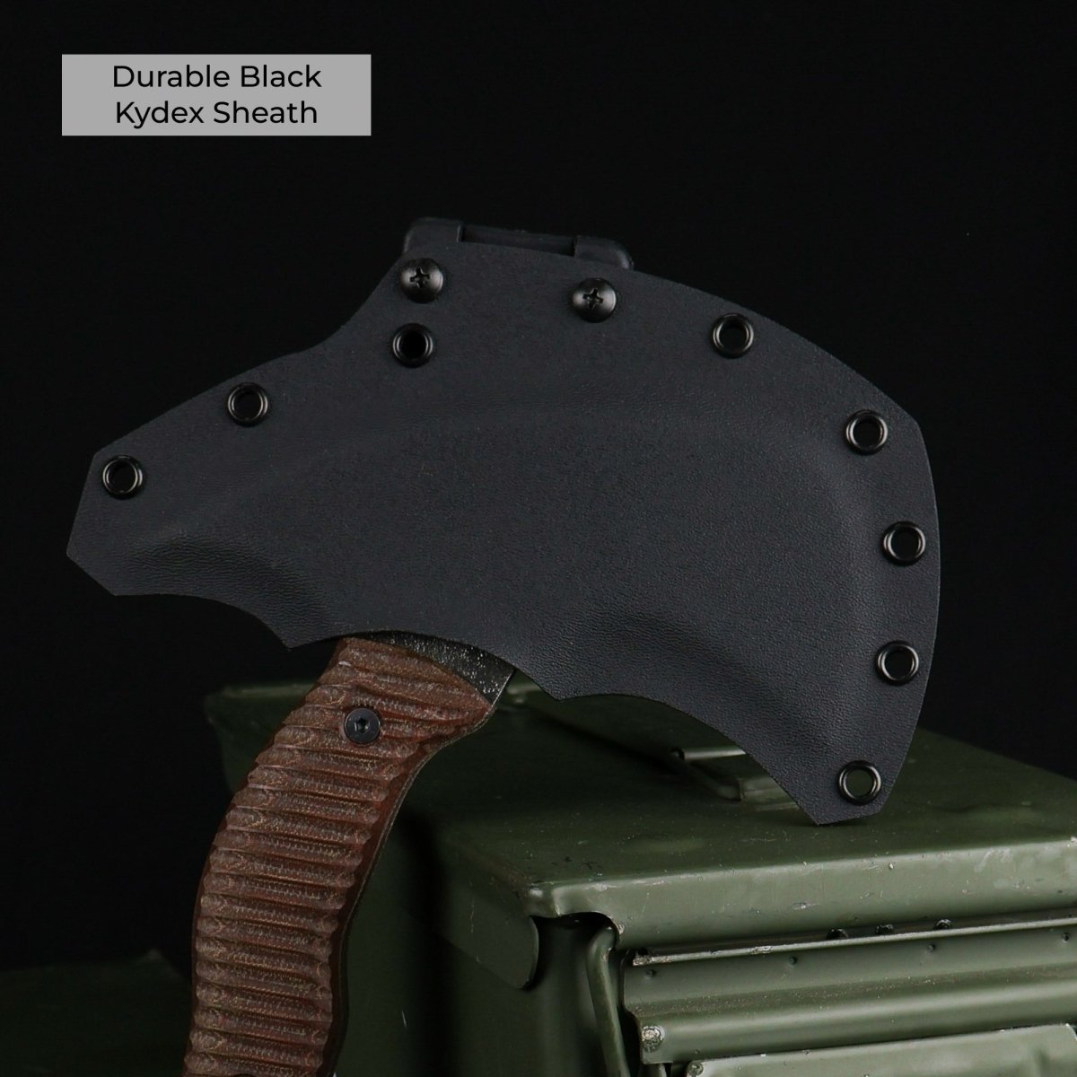Tactical tomahawk "Wendigo" with polymer composite handle