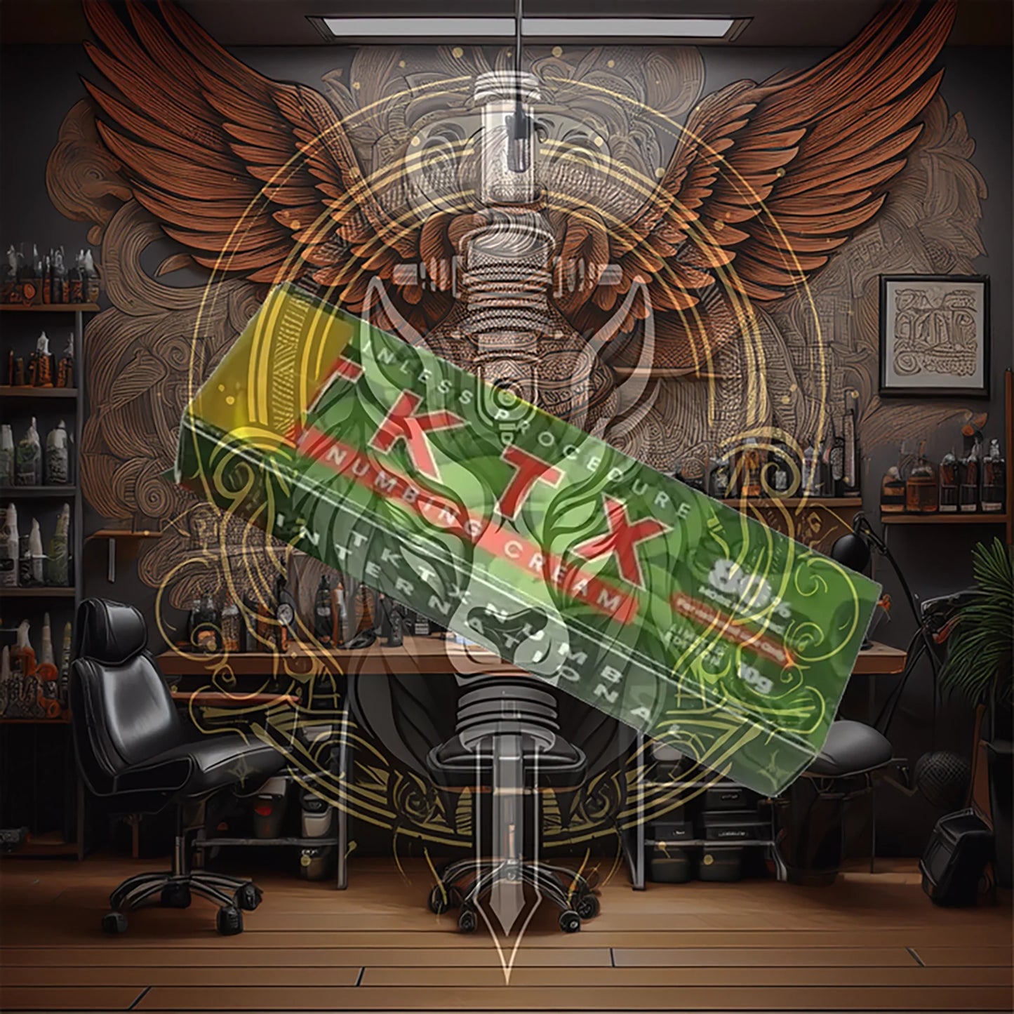 Remove The Pain From Tattoos - Green Cream