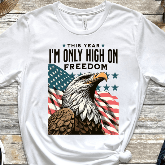 Vintage Recovery T-Shirt | Inspiring Sobriety |  High on Freedom