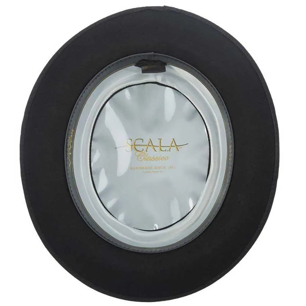 Scala Encore - Structured Wool Felt Pork Pie Hat