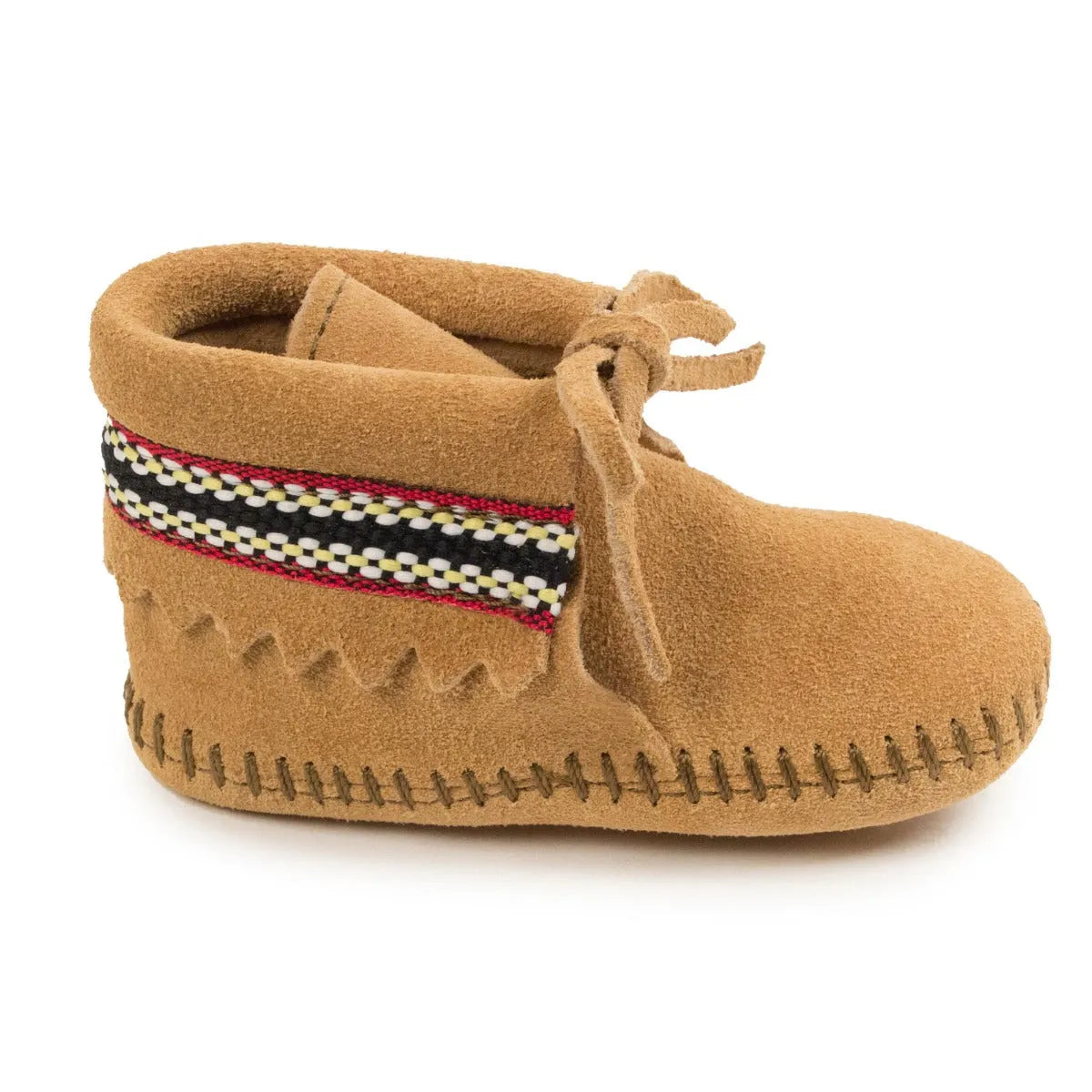 Minnetonka Braid Bootie - Infants Moccasin Bootie
