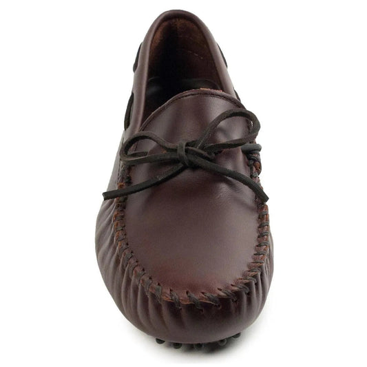 Minnetonka Classic Driver Leather - Mens Moccasin