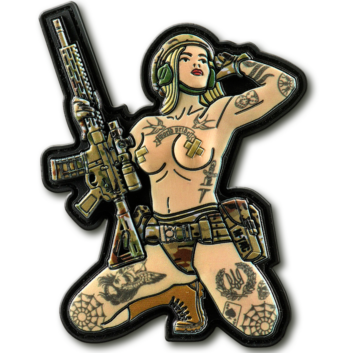 M-Tac Morale Patch Tactical Girl