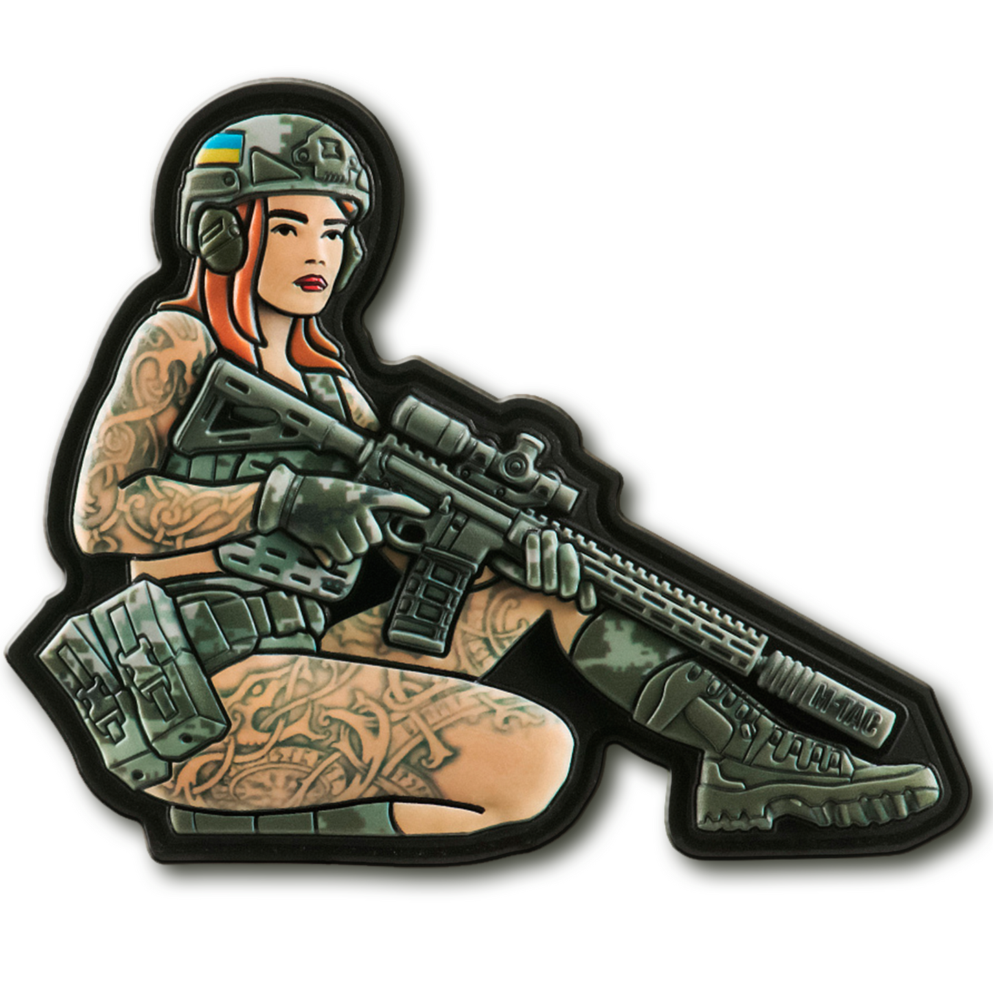 M-Tac Morale Patch Tactical Girl