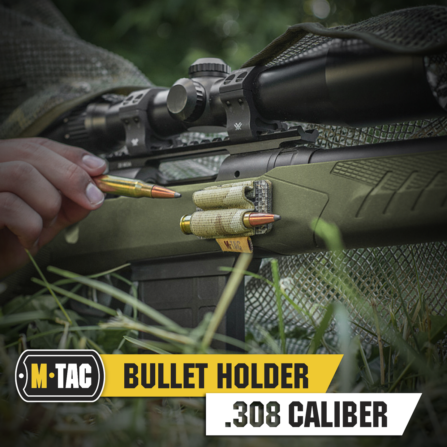 M-Tac 2 Round Bullet Holder for Rifle