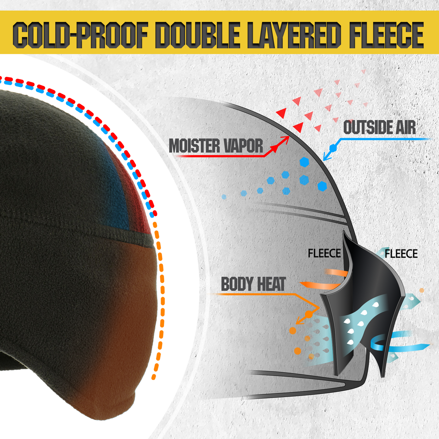 M-Tac Tactical Earflaps Beanie (270 g/m2)