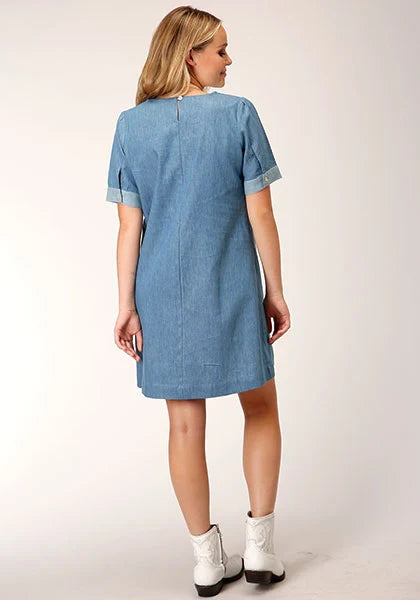 Roper 1619 Denim (Blue) - Women's Dress