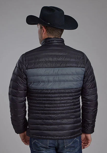 Roper 2165 Parachute (Black/Grey) - Men's Nylon Jacket