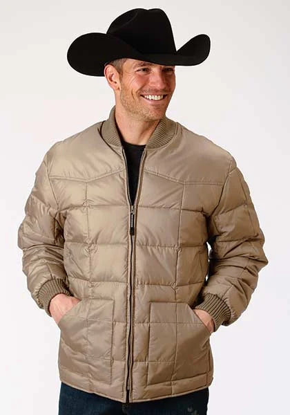 Roper 1473 Poly Filled (Khaki) - Men's Jacket