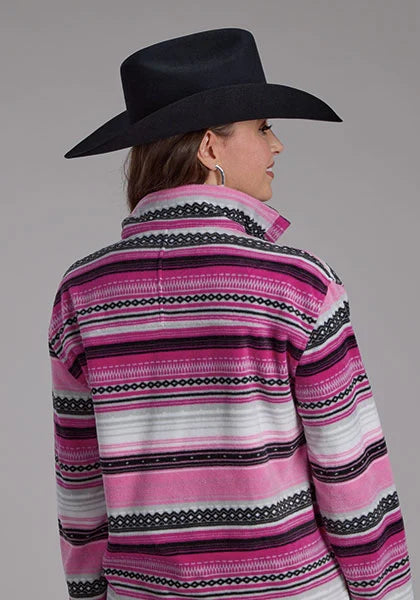Roper 2322 Aztec (Pink) - Women's Fleece Pullover
