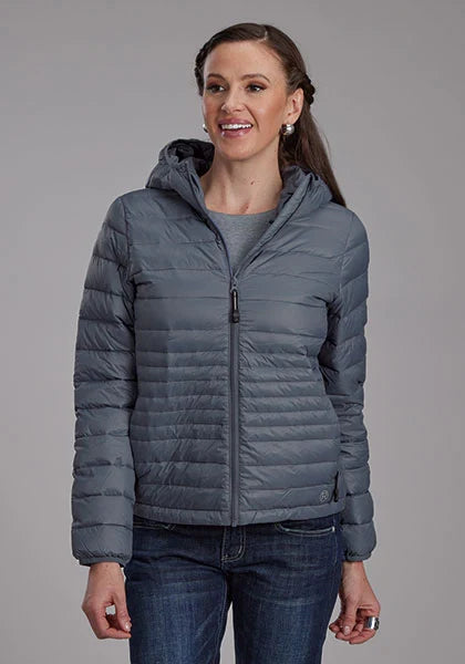 Roper 2165 Parachute (Steel) - Women's Nylon Jacket