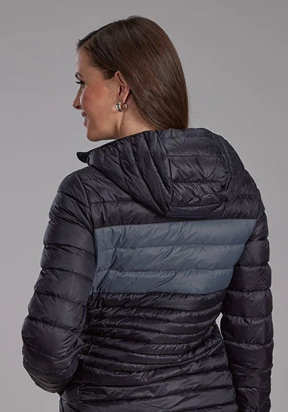 Roper 2165 Parachute (Black/Grey) - Women's Nylon Jacket