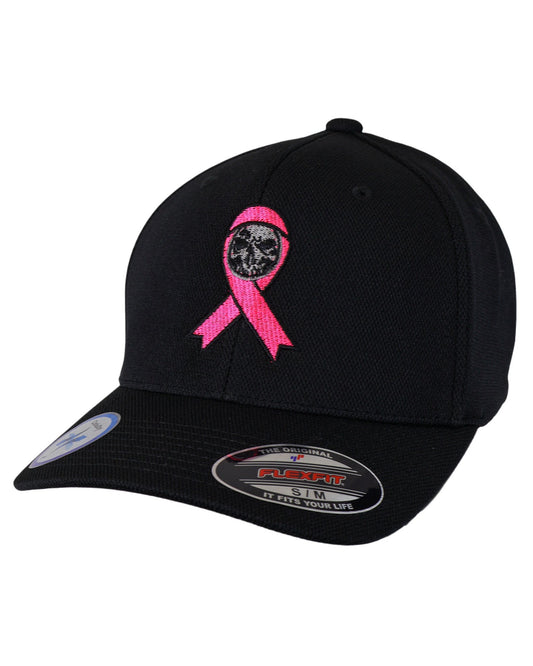 Flexfit "Never Fade" Pink Awareness Ribbon Cap